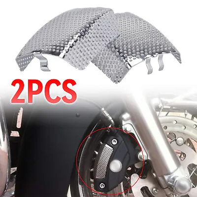 Front Brake Caliper Insert Set Cover For Street Glide Touring V-Rod 42054-05 CHR • $19.49