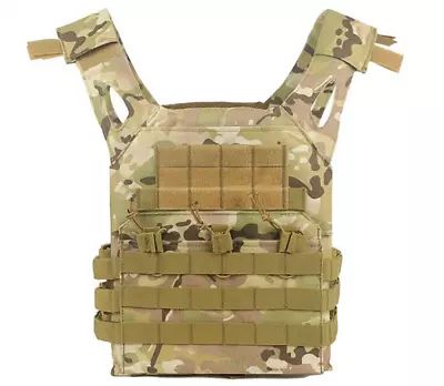 QTY Of 5 OCP Light Tactical Plate Carrier Vests - Multicam • $149.99