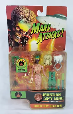 Vintage Trendmasters MARS ATTACKS Martian Spy Girl Figure 1996 Sealed • $29.99