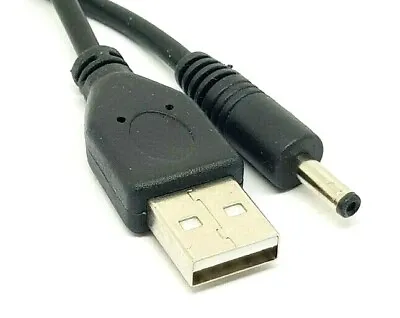 2m USB 3.5mm 1.35mm DC Barrel Jack 5V Charger Power Cable Adaptor • £2.99