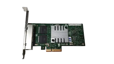 HP NC365T Quad Port Gigabit Network Adapter FH Bracket 593720-001 • $19.99
