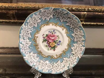 Vtg Royal Albert Enchantment Saucer • $22