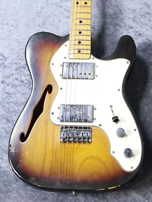 Fender Telecaster Thinline '3-Tone Sunburst Used Electric Guitar • $10894.75