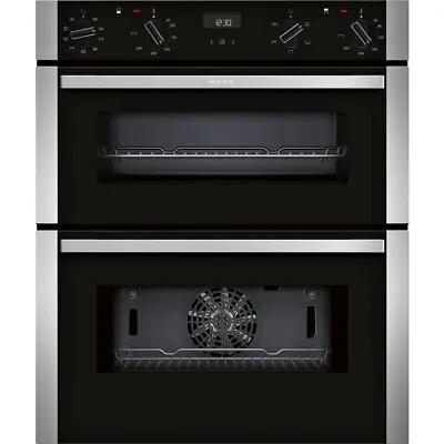Neff J1ACE2HN0B N50 Built-Under Electric Double Oven - Stainless Steel • £799
