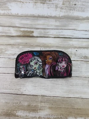 £5.90 • Buy 2014 Monster High Vinyl Pencil/Pen School Case Pouch W/Zipper Draculaura Black