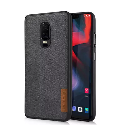 Shockproof Soft TPU+Flannel Leather Skin Back Cover Case For Oneplus 6   1+ • $5.11