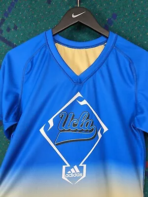 Team Issue Adidas UCLA Bruins Baseball Reversible Jersey #22 Size M  • $59.99