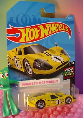 2021 I Hot Wheels 1967 FORD GT40 Mk. IV #106 ☆ Yellow;5sp 🏁 Race Day 8/10🏁  • $3.67