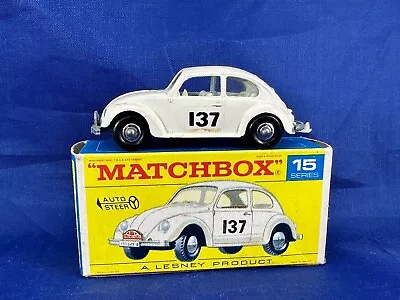 Matchbox Lesney 15d Volkswagen 1500 Saloon - Nmib • $36