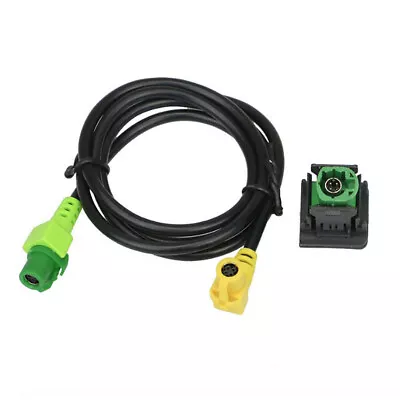 Car USB AUX Switch Socket Cable Fit For RCD510 RCD310 VW Golf/GTI/R MK5 Jetta • $13.99