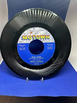 Mary Wells 45rpm Vinyl YOU BEAT ME TO THE PUNCH OLD LOVE Motown Records Rare • $22