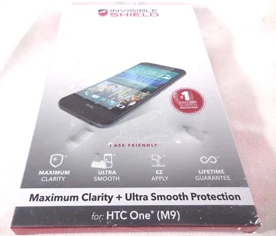 ZAGG  InvisibleShield HD Screen Protector For HTC One (M9) Cell Phones CLEAR • $6.79