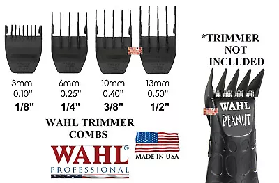 Wahl BARBERSTYLIST ATTACHMENT COMB SET For PEANUTSterling BULLETMAG Trimmer • $23.97