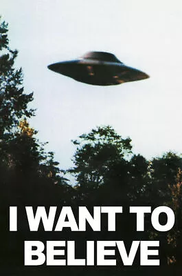 Posters USA - X Files I Want To Believe TV Show Poster  - 11x17 In. • $16.99