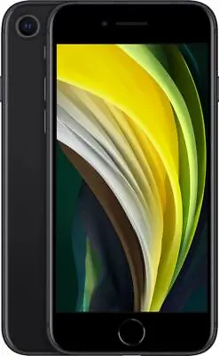 APPLE IPhone SE 2nd Gen - 64 GB T-Mobile BLACK - NEW SEALED • $170.55