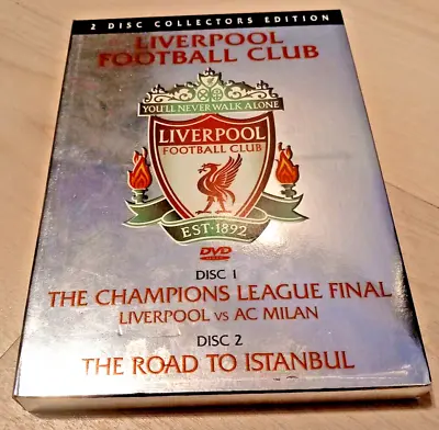 Liverpool FC - Champions League Final & The Road To Istanbul - DVD + Sleeve • £3.99