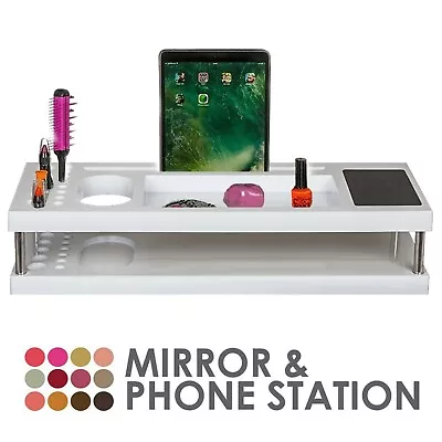 Beauty Tutorial Station Acrylic Cosmetic Makeup Organizer Drawers Storage Case • £6.85