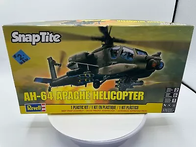 Revell Snaptite AH-64 Apache Helicopter Plastic Kit Scale 1:72 Model Kit New • $14.99