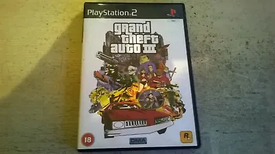 £4.95 • Buy Grand Theft Auto Iii - Ps2 Game / + 60gb Ps3 - Original & Complete With Manual