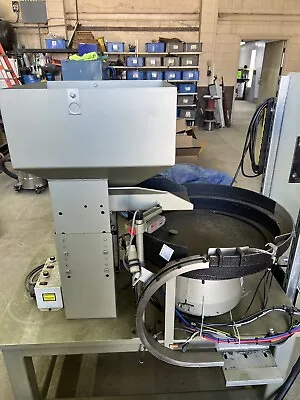 24  Vibratory Bowl Feeder Feed Hopper Keyance Inspection Camera Plc Controls • $1950