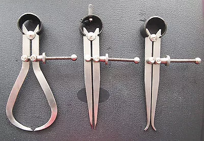 £3.75 • Buy SPRING CALIPER 4  100mm 6  150mm 8  200mm / DIVIDER OUTSIDE INSIDE / NEW 