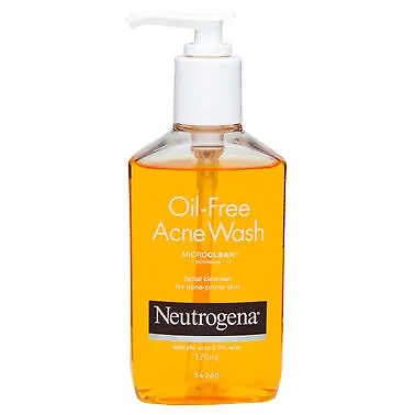 Neutrogena Oil Free Acne Wash Face Cleanser 175ml • $16.99