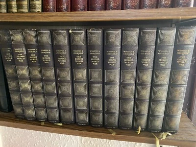£50 • Buy The Second World War By Winston Churchill Full Complete Heron Set X12