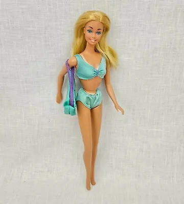 Vintage Sun Lovin' Malibu Barbie Doll Suntan Swimsuit Bag  • $29.49