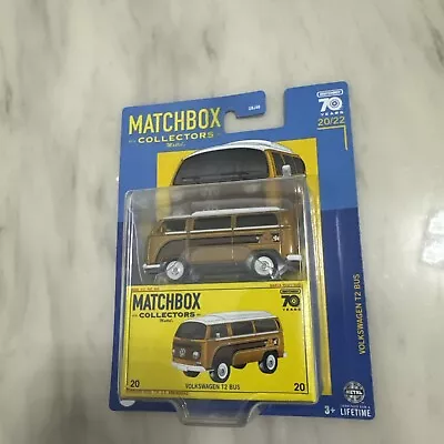 Matchbox Collectors 20/22 Volkswagen T2 Bus 70 Years HLJ73-LA10 • £6.99