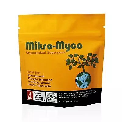 Mikro-Myco Highly Concentrated Mycorrhizal Fungi â€“11 Endo/Ecto Mycorrhizae W • $19.12