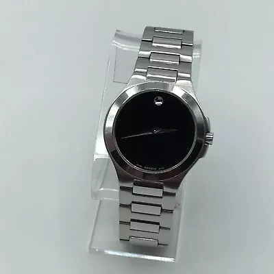 Movado Museum 40mm Stainless Steel 01.1.14.1032 Wristwatch #2 • $199.99