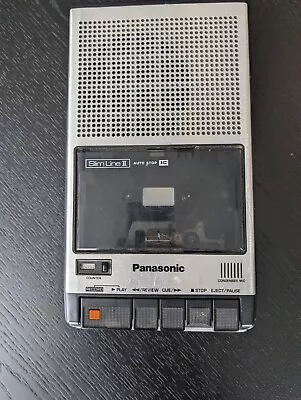 VINTAGE PANASONIC Slim Line II Model RQ-2765 Portable Cassette Recorder  • $14.99