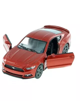 New 5  Kinsmart 2015 Ford Mustang GT Diecast Model Toy Car 1:38 Orange • $8.08