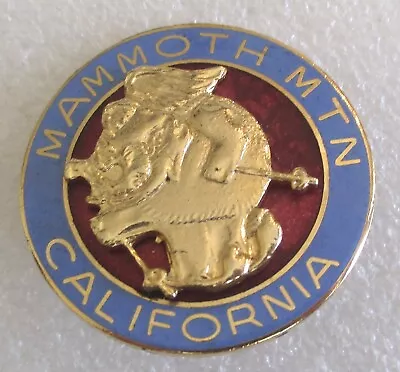 Ski Mammoth Mountain California - Skiing Elephant Souvenir Collector Pin • $13.99