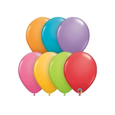 $15 • Buy 100 Pcs Qualatex 5 Inch/12 Cm Festive Assortment Latex Balloons