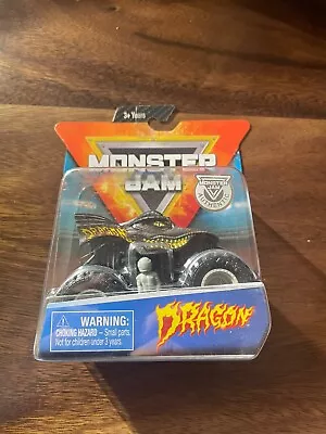 Authentic Monster Jam Hot Rod 1:64 Race Car Mud Wheels Truck Over Cast Dragon • $19.99