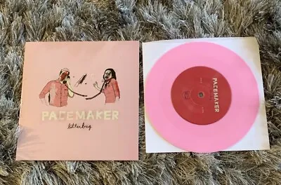 $6.99 • Buy Pacemaker 7  Pink Vinyl Record - Litterbug /175 Storm Chasers Into It Over It MT