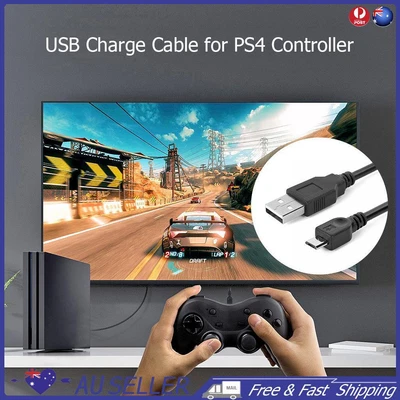$9.39 • Buy 3m Micro USB Charger Cable For Sony PS PS4 Wireless Controller