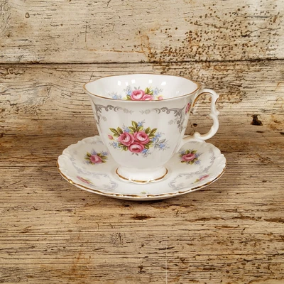 £19.99 • Buy Royal Albert Bone China Tranquillity Pattern Tea Cup And Saucer Vintage