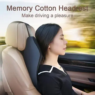 $22.24 • Buy Car Seat Neck Rest Cushion Memory Cotton Pillo Y1X8 J2J4
