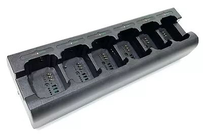 MaximalPower 6-Way Charger For MOTOROLA RADIUS-P110 RADIUS-P1225 GP-350 GP300 • $229.98