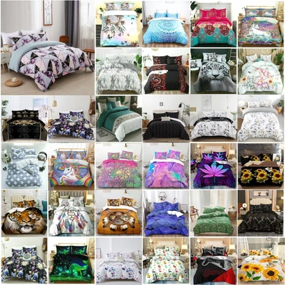$47.49 • Buy Ultra Soft Doona Quilt Duvet Cover Set Single Double Queen Super King Size Bed