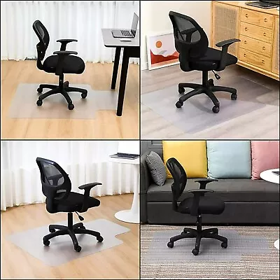 Chair Mat Carpet Hard Floor Protectors Home Office Room Computer Work PVC Mat US • $128.83
