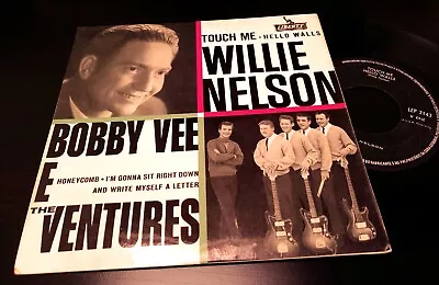 Willie Nelson / Bobby Vee  The Ventures  Touch Me EP PORTUGAL Rare • $30
