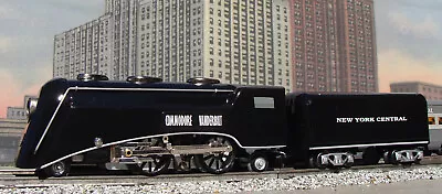 MARX Trains: Customized O-Gauge Commodore Vanderbilt 2-4-2 Locomotive & Tender • $699.95