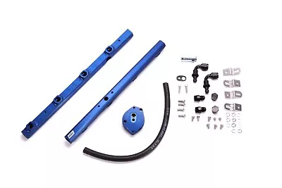 Fuel Injector Rail-High-Flow Billet Aluminum Fuel Rail Kit Fits 1999 Mustang V8 • $298.90