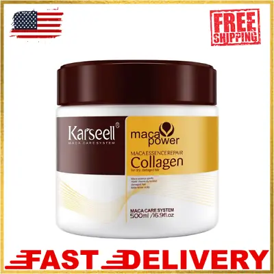 ✨Karseell Collagen Hair Treatment Deep Repair Conditioning Argan Oil Mask/ 500ml • $37.24