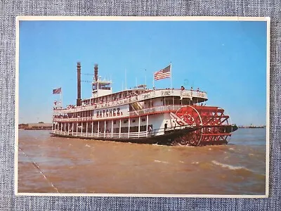 Steamboat Natchez Vintage Postcard Posted 1988 New Orleans Louisiana Cruise Ship • $2.99