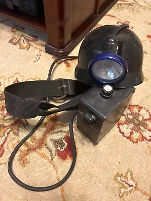 Vintage 901 Bump Cap  Head Light - Battery- Belt - Coal Miners Rare Complete • $149.95