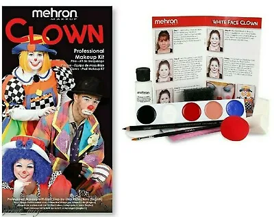 Mehron Makeup_professional Makeup Kit_character Makeup  Kit (clown) • $22.95